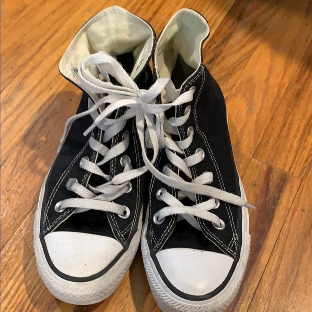 Black High Top Converse